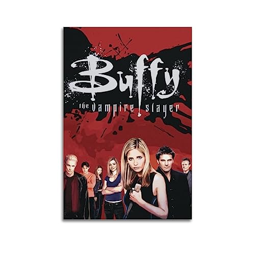 BLUDUG Buffy-the-Vampire-Slayer-Film-Posterdruck, abstraktes Bauernhaus-Galerie, ästhetische Raumdekoration für Schlafzimmer, Badezimmer, ungerahmt, 20 x 30 cm von BLUDUG