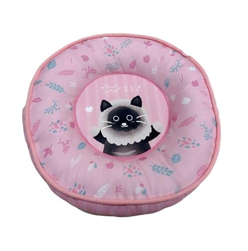 Donut-Haustierbett für Katzen und kleine Hunderassen, leicht, rund, leicht zu reinigen, beruhigend und sicher Donut-Haustierbett für Katzen und kleine Hunderassen, leicht, rund, leicht zu reinigen, beruhigend und sicher von BLUE BAY