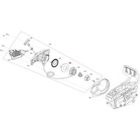 Abdeckung Feder Starter original bluebird Motorsäge CSP280T - CSP280TC CSP410-153 von BLUE BIRD