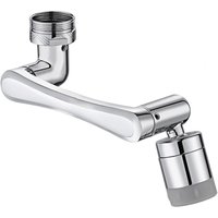 1440° Schwenkbarer Wasserhahn-Luftsprudler, Drehbarer Wasserhahn-Aufsatz-Luftsprudler mit 2 Sprühfunktionen, Multifunktionaler Drehbarer Küchenhahn von BLUE DREAM
