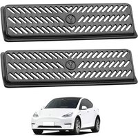 Blue Dream - 2er-Pack Ersatz-Entlüftungsabdeckungen für Tesla Model y, Tesla Model y Zubehör, Schutzhülle für Tesla Model y, Entlüftungsabdeckung von BLUE DREAM