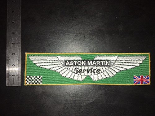 Ecusson-Patches Aufnaher Toppa???Aston Martin Service???zum Aufb?geln von BLUE HAWAI