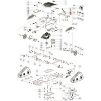 Funkantenne ORIGINAL BLUEBIRD ferngesteuerte Hackmaschine FM23-53 2070100010000 von BLUEBIRD