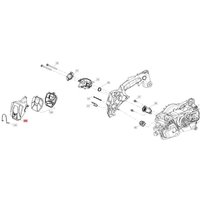 Luftfilterdeckel ORIGINAL BLUEBIRD Kettensäge CSP270T - CSP270TC CSP270T-101 von BLUEBIRD