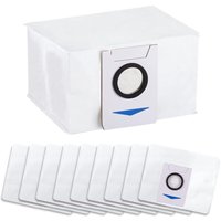 10 Stück Staubbeutel Zubehörset für Ecovacs Deebot X1 Omni / X1 e Omni / T20 Omni Absaugstation, 3L Grosse Kapazität Staubsaugerbeutel Ersatzteile von BLUEDEER
