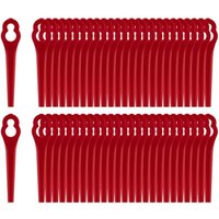 100 Stück Ersatzmesser-Set Kompatibel mit Rasentrimmer Zubehör FRT18A FRT18A1 Kunst 46155 FRT20A1,Einhell BG-CT 18 Li, RG-CT 18 Li, GE-CT 18 Li, 100 Stück Ersatzmesser-Set Kompatibel mit Rasentrimmer Zubehör FRT18A FRT18A1 Kunst 46155 FRT20A1,Einhell BG-CT 18 Li, RG-CT 18 Li, GE-CT 18 Li, von BLUEDEER