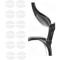 Bluedeer - 12 Paar Silikon Nasenpad, 1.0mm Nasenpads brille selbstklebend Rutschfeste Selbstklebende Nasenpads, Antirutsch Klebend Pad Selbstklebende von BLUEDEER
