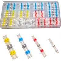 150 Stücke Profi-Set mit 4 Arten Kabelverbinder & Lötverbinder Wasserdicht, Hitzebeständig, Isoliert Perfekt zum sicheren Kabel verbinden in 150 Stücke Profi-Set mit 4 Arten Kabelverbinder & Lötverbinder Wasserdicht, Hitzebeständig, Isoliert Perfekt zum sicheren Kabel verbinden in von BLUEDEER