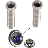 Bluedeer - 2 Stück Hohlschraube Spüle 35mm Hohlschraube Edelstahl Abflusssieb Waschbecken ø 12mm für Ventilabläufe mit 1.5 inch und 3.5 inch, Zubehör Bluedeer - 2 Stück Hohlschraube Spüle 35mm Hohlschraube Edelstahl Abflusssieb Waschbecken ø 12mm für Ventilabläufe mit 1.5 inch und 3.5 inch, Zubehör von BLUEDEER