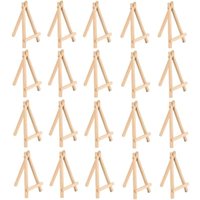 20 Stück Mini Staffelei, Staffelei Klein, Mini Staffelei Holz, Faltbar Holzstaffelei, Fotohalter, Dreieck Staffelei für Malhandwerk Fotoalbum 20 Stück Mini Staffelei, Staffelei Klein, Mini Staffelei Holz, Faltbar Holzstaffelei, Fotohalter, Dreieck Staffelei für Malhandwerk Fotoalbum von BLUEDEER