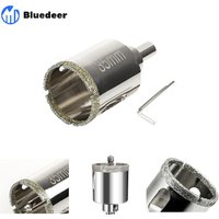 2x 35 mm Diamant-Lochsäge mit Zentrierführungsbohrer, Fliesenlochsäge mit Diamantbeschichtung, Diamant-Kernbohrer für Glas, Fliesen, Keramik, Marmor, 2x 35 mm Diamant-Lochsäge mit Zentrierführungsbohrer, Fliesenlochsäge mit Diamantbeschichtung, Diamant-Kernbohrer für Glas, Fliesen, Keramik, Marmor, von BLUEDEER