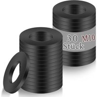 30 Stück Unterlegscheiben M10 Schwarz Rostfreie Edelstahl A2 Karosseriescheiben Große Flache Beilagscheiben für Schrauben,Muttern Gewindestange 30 Stück Unterlegscheiben M10 Schwarz Rostfreie Edelstahl A2 Karosseriescheiben Große Flache Beilagscheiben für Schrauben,Muttern Gewindestange von BLUEDEER