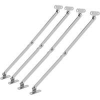 4 Stück Klappenhalter Klappenstütze, Kaltgewalzter Stahl Klappscharnier für Möbel Tür Schranktür 4 Stück Klappenhalter Klappenstütze, Kaltgewalzter Stahl Klappscharnier für Möbel Tür Schranktür von BLUEDEER