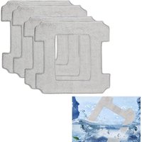 Bluedeer - 4 Stück Reinigungspad für Fensterputzroboter, Fensterreiniger Roboter Reinigungstuch für Waschbare Mikrofaser Wischtücher Bluedeer - 4 Stück Reinigungspad für Fensterputzroboter, Fensterreiniger Roboter Reinigungstuch für Waschbare Mikrofaser Wischtücher von BLUEDEER