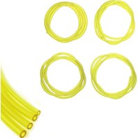 4 Stück Universal-Kraftstoffleitung, einfach zu installierende Kraftstoffleitung, Rasentrimmer-Kraftstoffleitung, geeignet für Förderung von von BLUEDEER