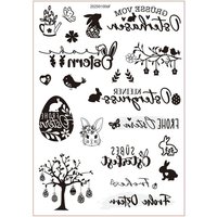 Bluedeer - 6 Blatter Wassertransferdruck Kerzentattoos Ostern Kerzenaufkleber, Wasserschiebefolie Kerzenfolie Kerzentatoo Aufkleber, Kerzensticker Bluedeer - 6 Blatter Wassertransferdruck Kerzentattoos Ostern Kerzenaufkleber, Wasserschiebefolie Kerzenfolie Kerzentatoo Aufkleber, Kerzensticker von BLUEDEER