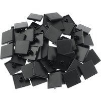 Bluedeer - 60 Stück Endkappen Aluprofil 20x20, Aluminium Profil Endkappe Abdeckkappen Aluprofil Kunststoff Schutzkappen alu Profil 20x20 für von BLUEDEER