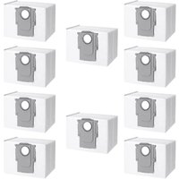 10 Stück Staubbeutel für Roborock S8+/ S8 Pro Ultra S7 MaxV Ultra S7 Pro Ultra Q7+ Q7 Max Plus Q5+ T8 Staubsauger Absaugstation, großer Kapazität von BLUEDEER