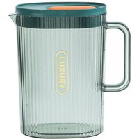2 Liter Glaskaraffe Wasserkaraffe Karaffe Glas Wasserkrug Getränkekrug von BLUEDEER