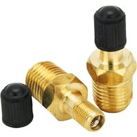 Bluedeer - 2 Stück 1/4' npt Messing Luchtcompressor 1/4 Zoll Messing Reifen Luftkompressor Luftventil Prüfventil Autoventil Tank Füllventile Bluedeer - 2 Stück 1/4' npt Messing Luchtcompressor 1/4 Zoll Messing Reifen Luftkompressor Luftventil Prüfventil Autoventil Tank Füllventile von BLUEDEER
