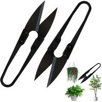 2 Stück Mini Federschere,Bonsai Schere Pflanzenschere Kleine Gartenschere Ernte Zimmerpflanzen Zubehör,Trimm Schere,Weed schere zum von BLUEDEER