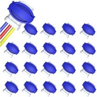 Bluedeer - 20 Stück Mähroboter Kabelverbinder, Rasenroboter Kabelverbinder, Rasenmäher Automower Kabel Verbinder, 314 Wasserdicht Kabelklemme für von BLUEDEER