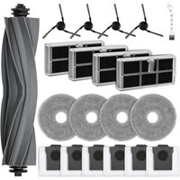 Bluedeer - 20 Stück Zubehörset für Dreame X40 Ultra Complete / X40 Master / L40 Ultra Staubsauger, Ersatzteile 1 Hauptbürste 6 Staubbeutel 4 von BLUEDEER