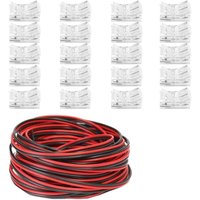 Bluedeer - 20m 22 awg 2 Pin led Streifen Verlängerungskabel led Strip Anschlusskabel led Verbinder, 12v-24V kabel von BLUEDEER