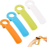4 Stück Deckelöffner Glasöffner Schraubdeckelöffner Deckelöffner für Schraubgläser Manuell Flaschenöffner für Senioren Menschen Kinder Frauen von BLUEDEER