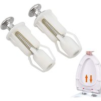 Bluedeer - 4 Stück wc Sitz Befestigung, Toilettensitz Befestigung Set, Hochwertige wc Sitz Schrauben für Toilettendeckel Halterung, Ersatzteile für Bluedeer - 4 Stück wc Sitz Befestigung, Toilettensitz Befestigung Set, Hochwertige wc Sitz Schrauben für Toilettendeckel Halterung, Ersatzteile für von BLUEDEER