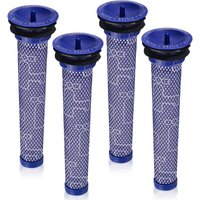 4 x Filtre Kompatibel Mit Dyson V6 V7 V8, Waschbar Ersatzfilter Pre-Filter Kompatibel Mit Dyson DC58 DC59 DC61 DC62 DC74 Animal Prol Part 965661 01 von BLUEDEER