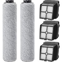 5 Stück Zubehörset für Tineco iFloor3 / Floor One S3 Nass-und Trockensauger Ersatzteile Enthält 2 Bürstenrolle 3 HEPA-Filter von BLUEDEER