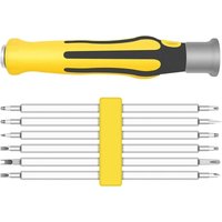 Bluedeer - 6 Stücke Multibit Schraubendreher Set Feinmechaniker Schraubendreher Set,Uhrmacherwerkzeug Set, Brillen und Uhrmacher Repair Gläser Kleine von BLUEDEER