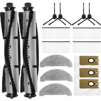 Bluedeer - Ersatzteile für Imou L11Pro / L11Pro max, Honiture Q6 Pro, Laresar L6 Pro, airrobo T10+ Roboter Staubsauger 2 Hauptbürste 4 Seitenbürsten Bluedeer - Ersatzteile für Imou L11Pro / L11Pro max, Honiture Q6 Pro, Laresar L6 Pro, airrobo T10+ Roboter Staubsauger 2 Hauptbürste 4 Seitenbürsten von BLUEDEER