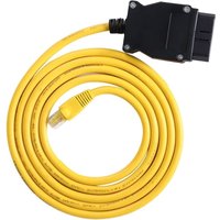 Bluedeer - Ethernet enet obd2 Kabel rj45 Adapter f Series Compatible BMW,Kristallkopf-Schnittstellenkabel(2M) von BLUEDEER