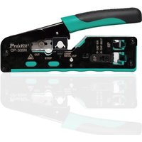 Bluedeer - Kabeltester Crimpwerkzeug-Set CP-335N CAT.5/6/7 Crimpzange, Netzwerk-Abisolierzange von BLUEDEER