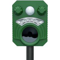 Katzenschreck Marderschreck Ultraschall Solar Tiervertreiber, bis zu 8m Reichweite, Bewegungsmelder, Frequenz 13.5-45.0 kHz, wirksam gegen Katzen, Katzenschreck Marderschreck Ultraschall Solar Tiervertreiber, bis zu 8m Reichweite, Bewegungsmelder, Frequenz 13.5-45.0 kHz, wirksam gegen Katzen, von BLUEDEER