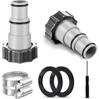 Bluedeer - Pool Adapter a für Pool, 2 Stück Schlauchadapter Pool Schlauchadapter für Pumpen Poolschlauch Adapter a 32-38 mm mit Innengewinde zum von BLUEDEER