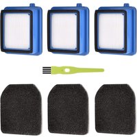 QX7 Filter Zubehör Set für aeg QX6 QX7 QX8-2 Staubsauger Ersatzteile Ersatzfilter für aeg ASKW1 Filter mit 3 Vormotorfilter 3 Hygienefilter Waschbar von BLUEDEER