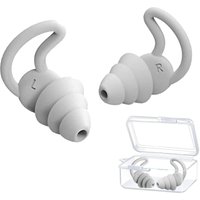 Bluedeer - Silikon-Ohrstöpsel,Noise Cancelling Ohrstöpsel,Geräuschreduzierung Ohrstöpsel,Wiederverwendbarer Silikon Gehörschutz,Gehörschutzstöpsel von BLUEDEER