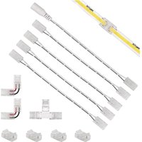 Bluedeer - led Streifen Steckverbinder Set, 12 Stück led verbinder, led Band Verbinder led Eckverbinder Lötfreie Terminal Extension Verbindungen Bluedeer - led Streifen Steckverbinder Set, 12 Stück led verbinder, led Band Verbinder led Eckverbinder Lötfreie Terminal Extension Verbindungen von BLUEDEER