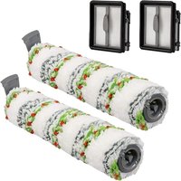 Bürstenwalze für Bissell CrossWave X7 Pet Pro 2955N,3479N Multi-Surface All in One Nass-Trocken-Staubsauger und Filter (Grünes Haustier) von BLUEDEER