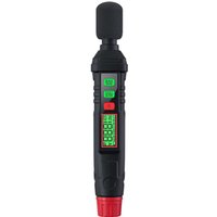 Bluedeer - delixi Professionelles Schallpegelmessgerät - Präzises Digitales Dezibel-Meter (30-130dB) mit LCD-Backlight, A-bewerteter Messung für von BLUEDEER