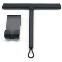Duschabzieher Set mit Halter - 22 cm breit - ohne Bohren Silikon Abzieher Dusche Badezimmer Fenster Fensterabzieher Edelstahl Kern Scheibenabzieher Duschabzieher Set mit Halter - 22 cm breit - ohne Bohren Silikon Abzieher Dusche Badezimmer Fenster Fensterabzieher Edelstahl Kern Scheibenabzieher von BLUEDEER