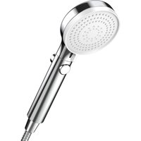 Duschkopf mit Stoppfunktion, Wassersparender Duschkopf Hochdruck Handbrause mit 3 Strahlarten, Universal Brausekopf Duschbrause für Baden und Spa, Duschkopf mit Stoppfunktion, Wassersparender Duschkopf Hochdruck Handbrause mit 3 Strahlarten, Universal Brausekopf Duschbrause für Baden und Spa, von BLUEDEER