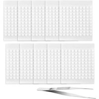 Frypay 1000x Doppelseitige Klebepunkte transparent mit Pinzette Runde, selbstklebende Klebepads ohne Abdrücke Ideal als Fotokleber für Poster & Büro Frypay 1000x Doppelseitige Klebepunkte transparent mit Pinzette Runde, selbstklebende Klebepads ohne Abdrücke Ideal als Fotokleber für Poster & Büro von BLUEDEER