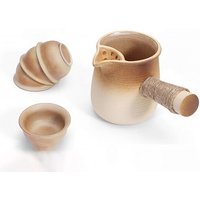 Bluedeer - Keramik-Teekanne mit Anti-Verbrühungs-Griff, Porzellan-Teekanne, Teebereiter als Geschenk für Teeliebhaber zu Hause, Teetasse mit von BLUEDEER