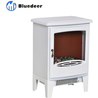 LED Elektrokamin Standkamin mit Flammeneffekt 900/1800W Metall & ABS-Kunststoff in Weiß 39 x 26 x 54 – 8 cm für gemütliche Atmosphäre LED Elektrokamin Standkamin mit Flammeneffekt 900/1800W Metall & ABS-Kunststoff in Weiß 39 x 26 x 54 – 8 cm für gemütliche Atmosphäre von BLUEDEER