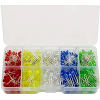 LED Leuchtdioden Set 200 Stück 3mm 5mm LED Dioden 3V Niederspannung Elektronikbauteile für DIY Projekte Modellbau Dekoration von BLUEDEER