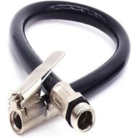 Reifenfüller Schlauch (2 Stück) mit Ventilverlängerung Autoventil Adapter für Luftdruckprüfer & Druckluft Reifenfüller von BLUEDEER
